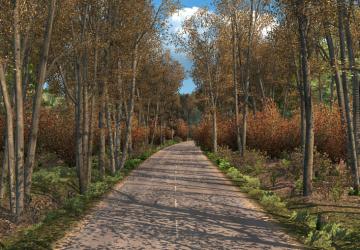 Early Autumn Weather Modверсия 8.7 для Euro Truck Simulator 2 (v1.57.x)