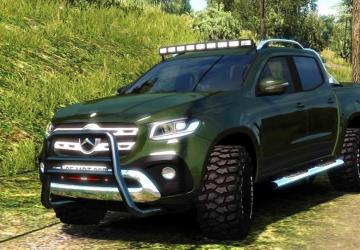 Mercedes-Benz X-Class 2018версия 4.1 для American Truck Simulator (v1.56.x)