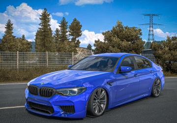 BMW M5 G30версия 2.0 для American Truck Simulator (v1.56.x)