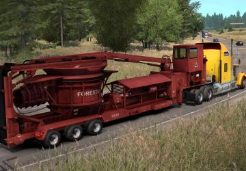 Multiple Trailers in Trafficверсия 10.3 для American Truck Simulator (v1.56.x)