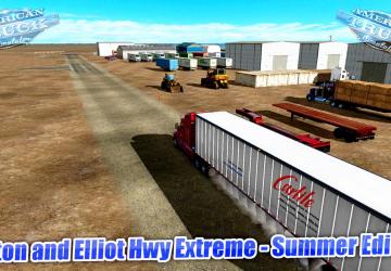 Карта «Dalton and Elliot Summer»версия 1.56 для American Truck Simulator (v1.56.x)