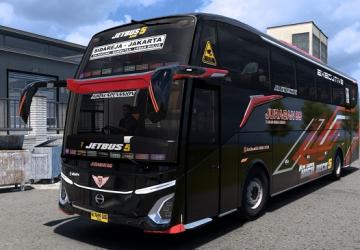 Hino Jetbus 5 SAверсия 3.0 для American Truck Simulator (v1.55.x)