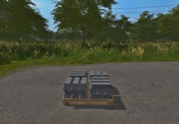 Свинец в чушкахверсия 1.0 для Farming Simulator 2017 (v1.5x)