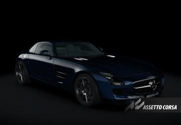 2010 Mercedes SLS AMGверсия 1.1 для Assetto Corsa