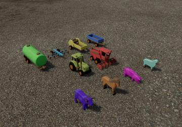 Decorative Collectiblesверсия 1.0.0.1 для Farming Simulator 2022