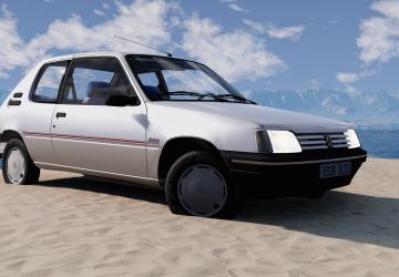Peugeot 205 (1988-1998)версия 4.2 для BeamNG.drive (v0.37.x)