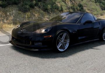 Chevrolet Corvette (C6)версия 1.2.1 Fix для BeamNG.drive (v0.37.x)