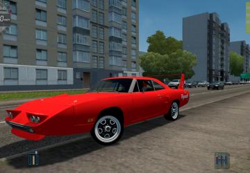 Plymouth Superbird 450версия 23.08.21 для City Car Driving (v1.5.9, 1.5.9.2)
