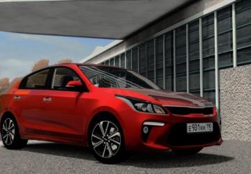Kia Rio 1.6i (Яндекс такси)версия 13.08.2021 для City Car Driving (v1.5.9.2)