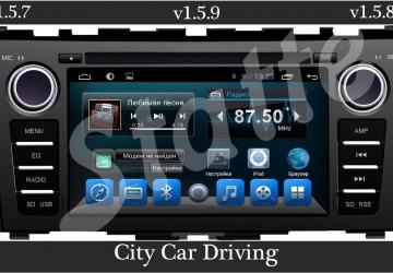 Новые радиостанцииверсия 4.0 для City Car Driving (v1.5.7 - 1.5.9.2)