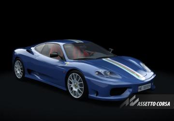 Ferrari 360 Challenge Stradale manualверсия 1.2.1 для Assetto Corsa
