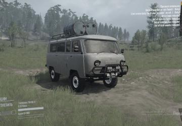 Уаз-2206 Пассажирскийверсия 1,0 для Spintires: MudRunner (v25.02.21)
