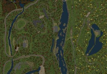 Карта «Речка Нива»версия 1 для Spintires: MudRunner