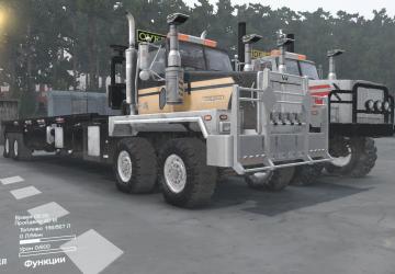 Western Star 6900xd Twin Steerверсия 2 для SpinTires (v03.03.16)