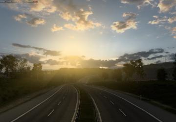 Weather 2.0версия 3.5.1 для Euro Truck Simulator 2 (v1.57.x)