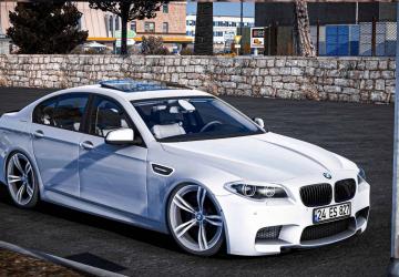 BMW M5 F10версия 2.0 для American Truck Simulator (v1.55.x, 1.56.x)