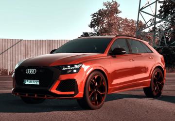 Audi RS Q8 2023версия 1.1 для American Truck Simulator (v1.55.x)