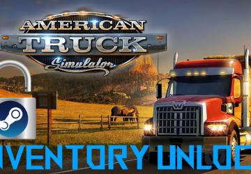 Steam Inventory Unlockверсия 1.2 для American Truck Simulator (v1.55.x)