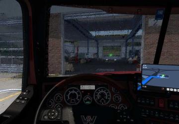 HD GPS Modверсия 1.5.7 для American Truck Simulator (v1.55.x)