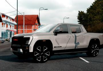 GMC Sierra EV 2025версия 1.1 для American Truck Simulator (v1.55.x)