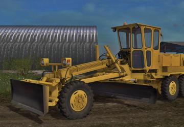 Автогрейдер ДЗ-143версия 1.0 для Farming Simulator 2017 (v1.5x)
