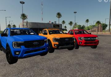 Ford Ranger 2023версия 1.1.0.0 для Farming Simulator 2019