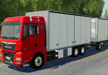 MAN TGX 26.640 Kofferверсия 1.0.0.1 для Farming Simulator 2019