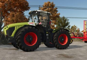 Claas Xerion 4200 - 5000версия 1.1.0.2 для Farming Simulator 2025