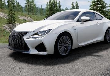 Lexus RC Fверсия 2.0 для BeamNG.drive (v0.37.x)