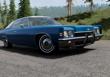 Chevrolet Impala (1972)версия 1.0 для BeamNG.drive (v0.37.x)