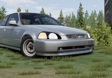 Honda Civic (EK9)версия 4.0 для BeamNG.drive (v0.37.x)
