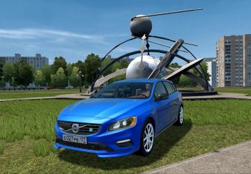 Volvo V60 Polestar 2015версия 04.07.21 для City Car Driving (v1.5.9, 1.5.9.2)