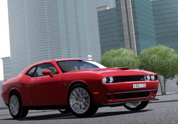 Dodge Challenger SRT Hellcatверсия 25.06.21 для City Car Driving (v1.5.9, 1.5.9.2)