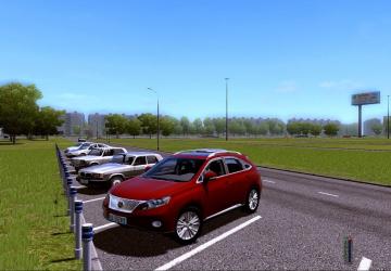 Lexus RX450Hверсия 18.06.21 для City Car Driving (v1.5.9, 1.5.9.2)