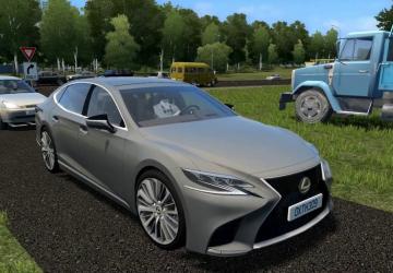 Lexus Ls500версия 17.06.21 для City Car Driving (v1.5.9, 1.5.9.2)