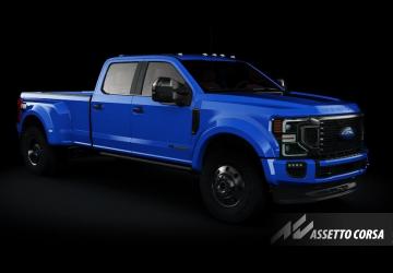 Ford F-450 PLATINUM 4X2версия 1.1.2 для Assetto Corsa