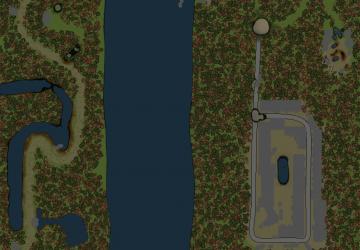 Карта «Большая река»версия 1.0 для SpinTires (v03.03.16)