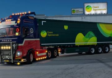 Volvo FH4 GN Cargo Transportверсия 1.0 для Euro Truck Simulator 2 (v1.57.x)
