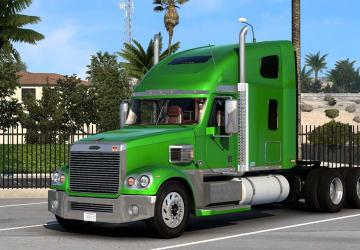 Freightliner Coronadoверсия 1.7.2 для American Truck Simulator (v1.55.x)
