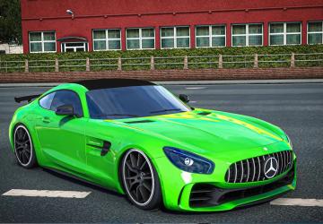 Mercedes Benz AMG GT R 2017версия 1.6 для American Truck Simulator (v1.54.x, 1.55.x)