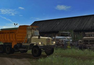 КрАЗ-256-Б1-030версия 1.0 для Farming Simulator 2017 (v1.5x)