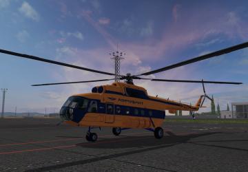 Ми-8версия 1.0 для Farming Simulator 2017 (v1.5x)