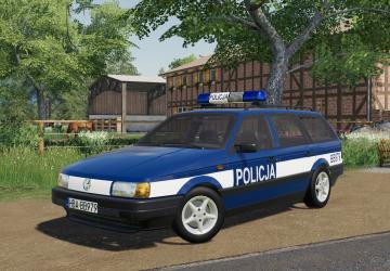 Volkswagen Passat B3 Variant Policeверсия 1.0.0.0 для Farming Simulator 2019 (v1.7x)
