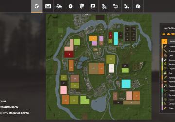 Карта «Золотой колос»версия 2.2.0.2 для Farming Simulator 2019 (v1.7x)