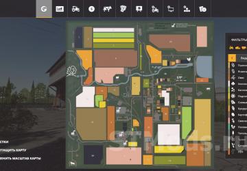 Маршруты AutoDrive для карты «Варваровка»v1.0 для Farming Simulator 2019 (vv1.7x)