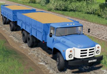 ЗИЛ 133-ГЯ и ГКБ-8350 - Переработкаверсия 0.1 для Farming Simulator 2019 (v1.7.1.0)