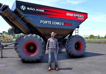 São Jose Implementos Gran Speed 33000версия 1.0.0.0 для Farming Simulator 2025