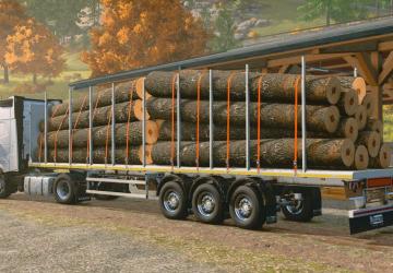 Camara Timber Trailer Packверсия 1.0.0.0 для Farming Simulator 2025