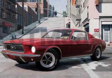 Ford Mustang (1967)версия 2.0 для BeamNG.drive (v0.37.x)