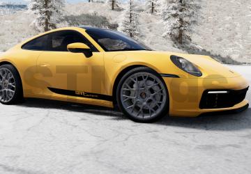 Porsche 911 (992.2)версия 5.0 для BeamNG.drive (v0.36.x)